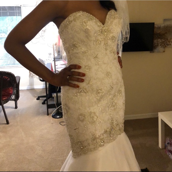 Absolutely Stunning Mori Lee Bridal Gown - Picture 8 of 8